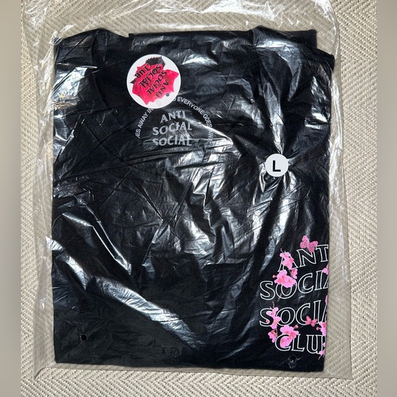 ASSC | Anti Social Social Club KKOCH T-Shirt | NWT (L) Black - Picture 2 of 3
